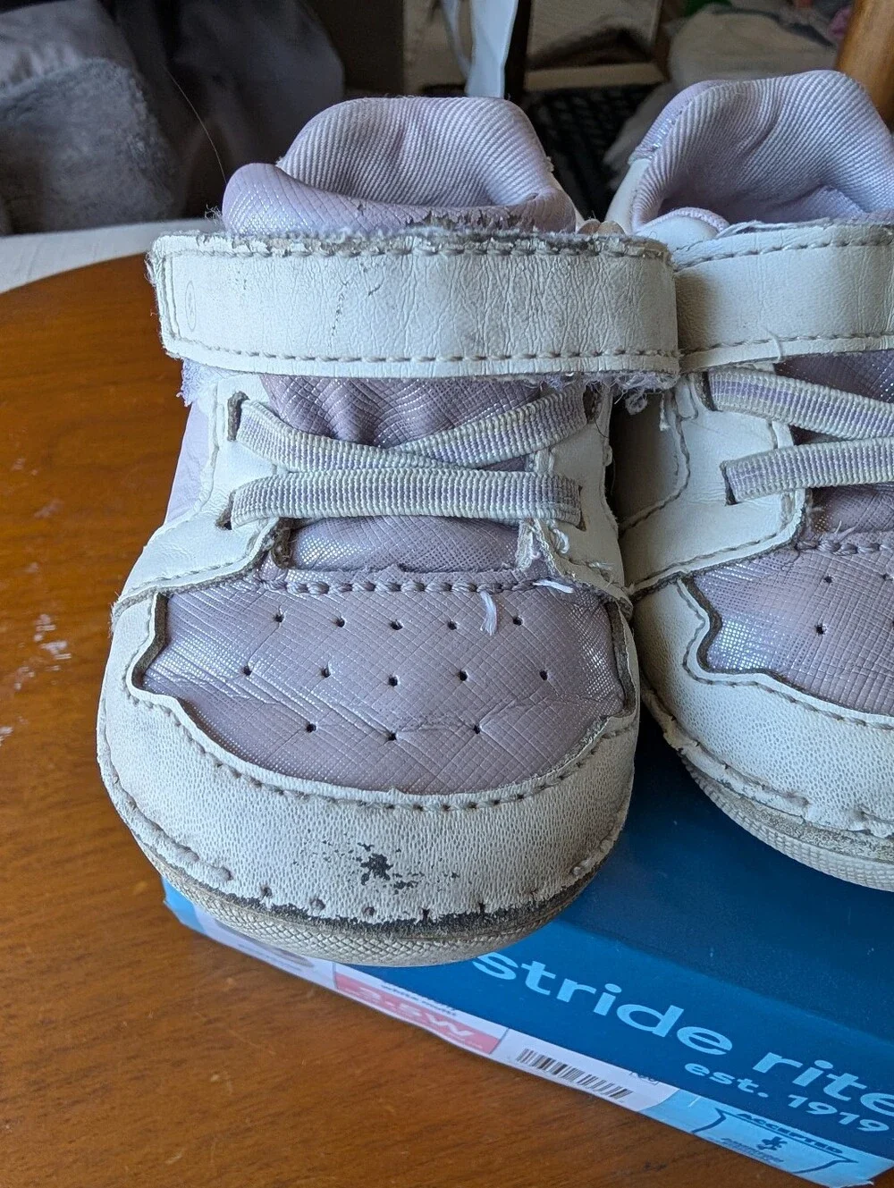 Stride Rite SM Waverly, white multi, 3.5W